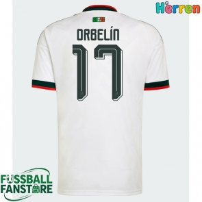 Mexiko Orbelin Pineda #17 Replik Auswärtstrikot WM 2026 Kurzarm